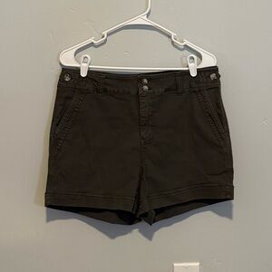 BKE Dark Olive Women's Cargo Shorts